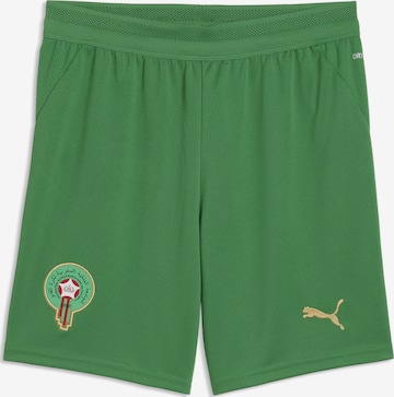 PUMA Workout Pants 'Marokko' in Green: front