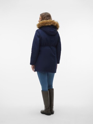 MAMALICIOUS Winterparka 'Macy' in Blauw