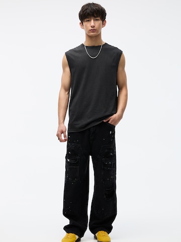 T-Shirt Pull&Bear en noir