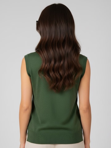 Pull-over 'Gilet manou' WEARABLE STORIES en vert