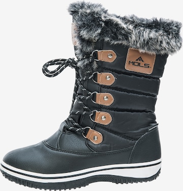 Mols Snowboots in Zwart: voorkant