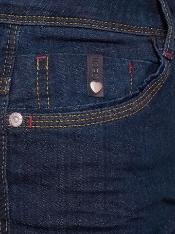 CECIL Slimfit Jeans in Blauw