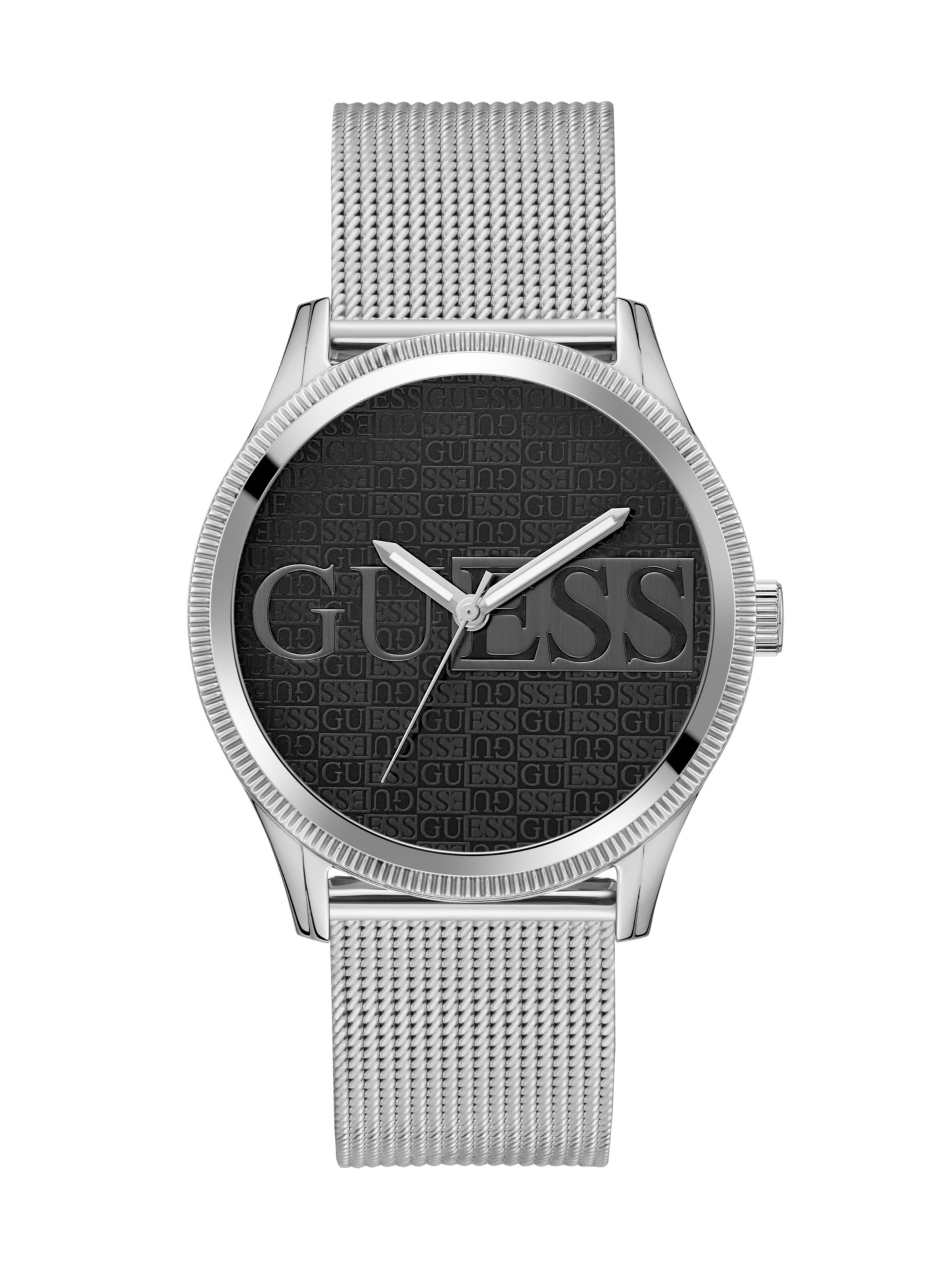 GUESS Analog Watch 'GD REPUTATION' in Silver