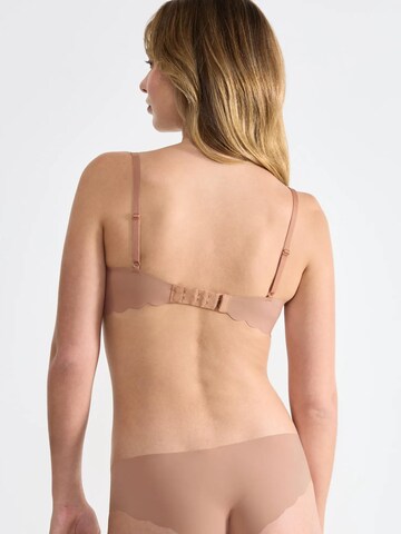 SLOGGI Biustonosz 'ZERO' w kolorze brązowy