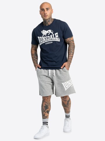 pilka LONSDALE Standartinis Kelnės 'Polbathic'