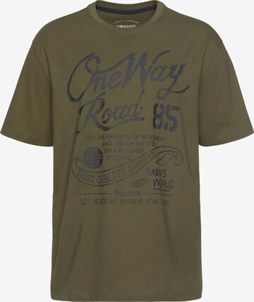 Man's World Shirt in Green: front