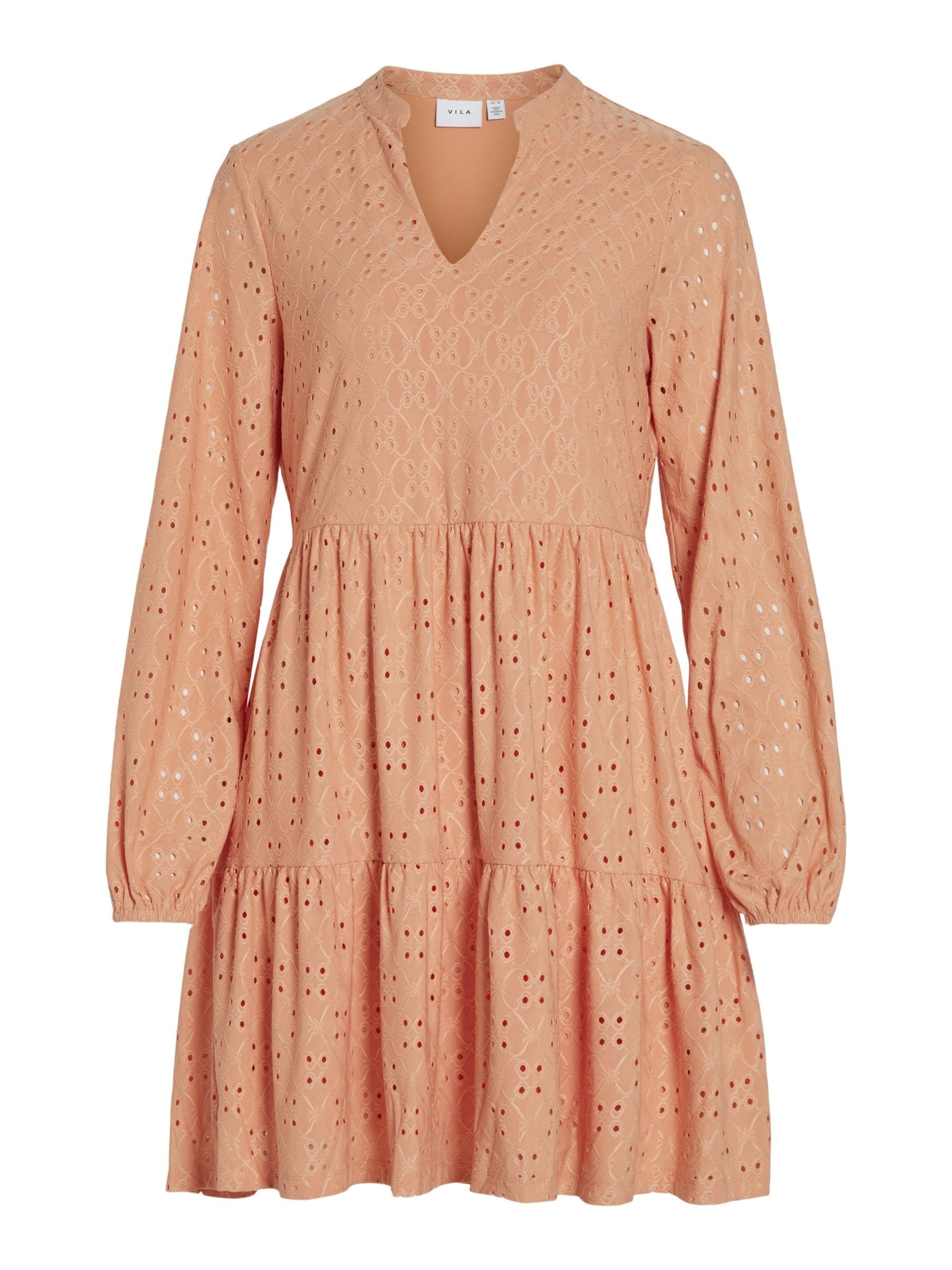 VILA Šaty 'KAWA' - Oranžová: predná strana