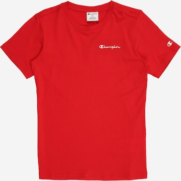 Champion Authentic Athletic Apparel Shirt in Red: front