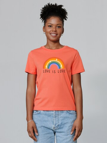 Watapparel Shirt in Orange: Vorderseite