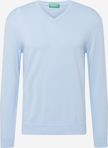 UNITED COLORS OF BENETTON Sweater in Blue: front