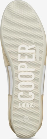 Candice Cooper Schnürschuh 'ROCK PATCH S' in Gold: Vorderseite