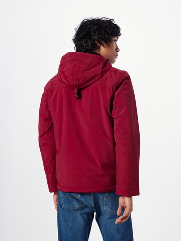 NAPAPIJRI - Chaqueta de entretiempo 'RAINFOREST' en rojo