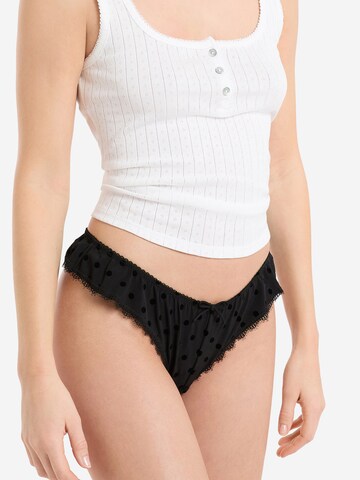 ETAM String 'SCARLETTE' in Schwarz