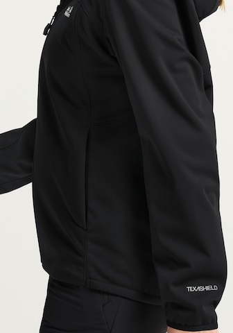 JACK WOLFSKIN - Casaco outdoor 'WINDHAIN 2' em preto