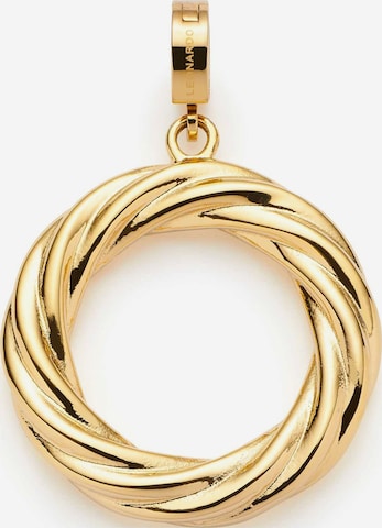 LEONARDO Pendant in Gold: front