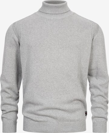 INDICODE JEANS Pullover in Grau: predná strana