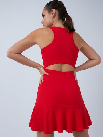 SPORTKIND - Vestido deportivo 'Performance' en rojo