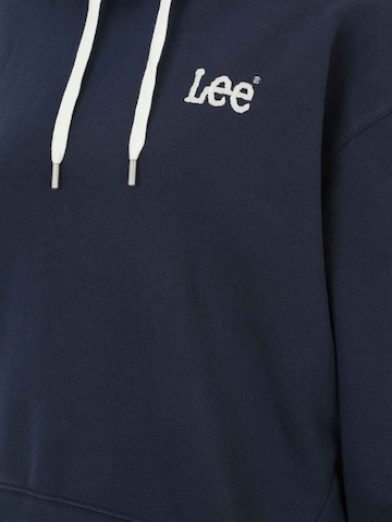Lee Sweatshirt  'ESSENTIAL HOODIE' in Blau