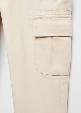 MANGO KIDS Regular Broek in Beige