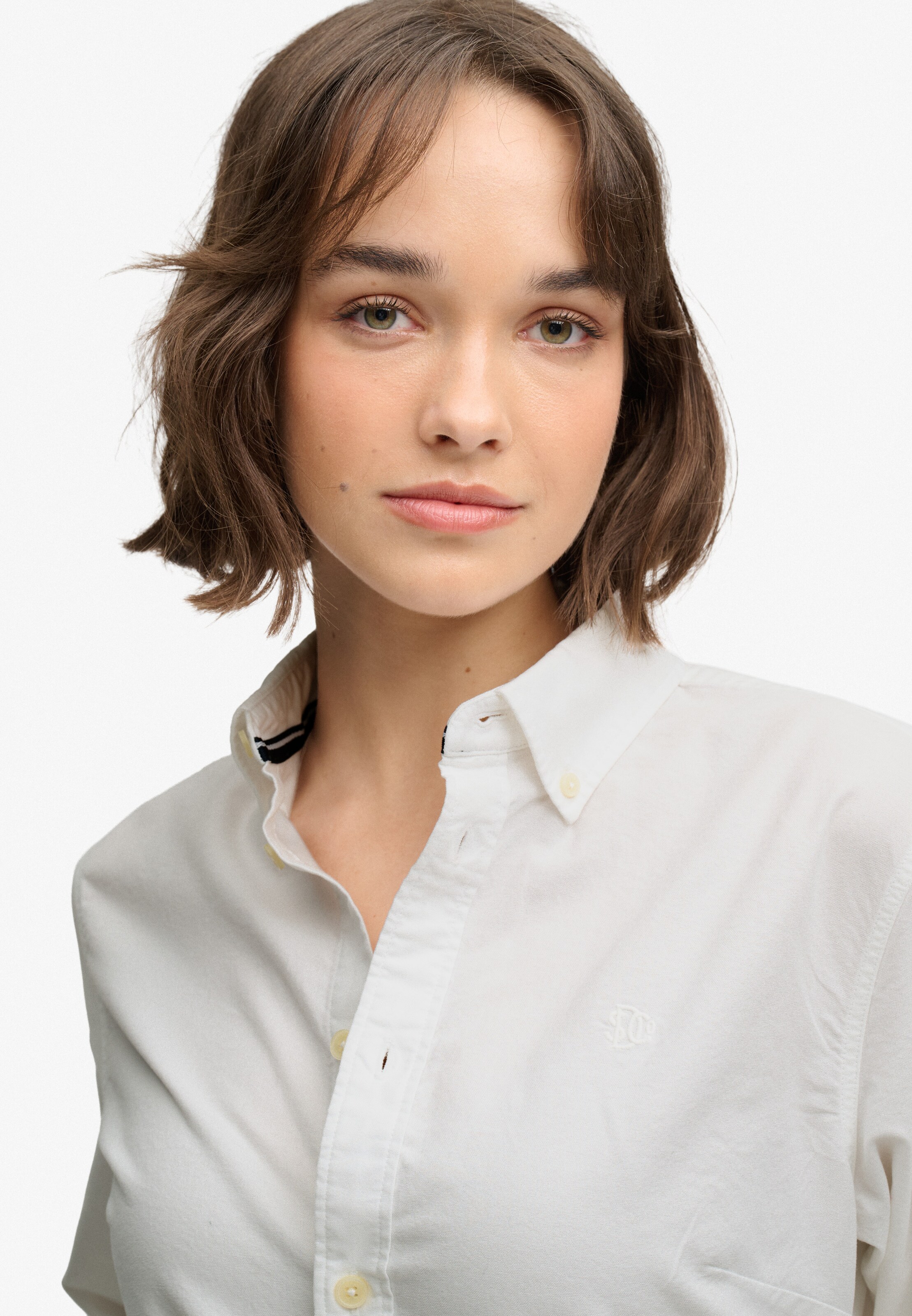 Superdry & Co Blouse 'Oxford' in Wit