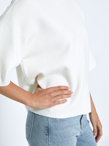 Pull-over 'Lupi' minus en blanc
