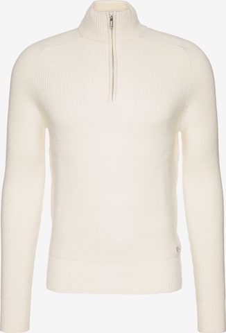 Karl Lagerfeld Sweater in White: front