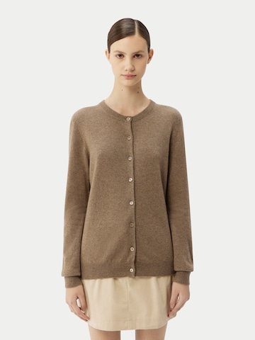 GOBI Cashmere - Cárdigan 'Essential' en beige: frente