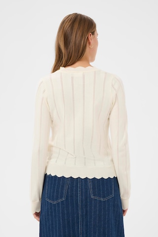 SAINT TROPEZ Pullover 'ObetteSZ' in Beige