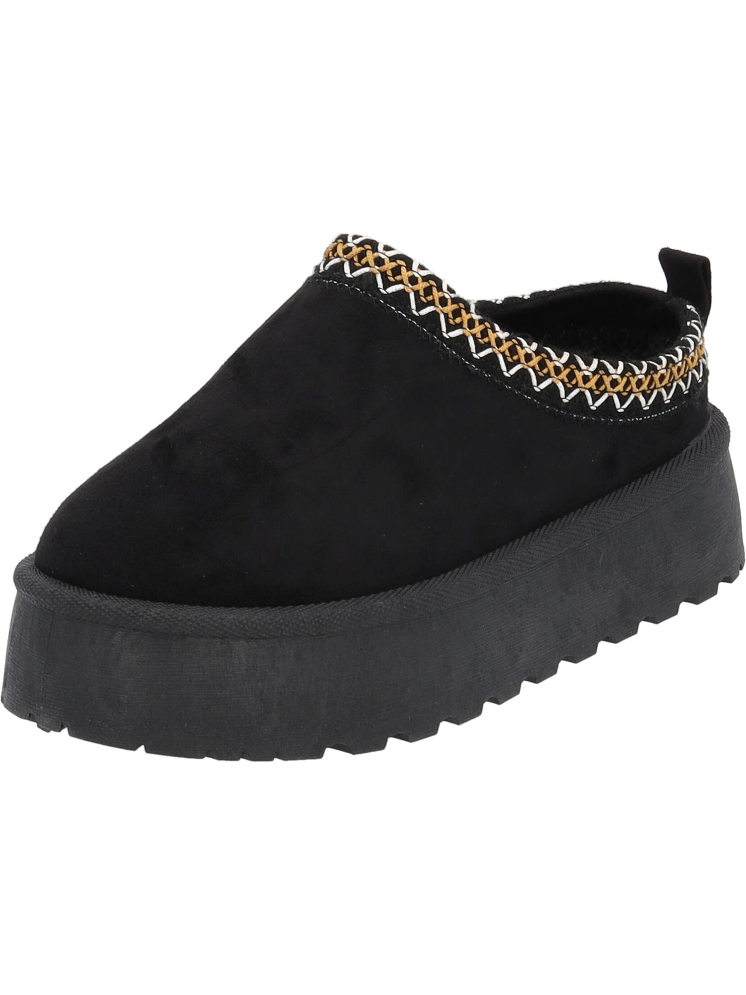 Palado Clogs 'Palado Asinara'‌ in Schwarz: Vorderseite