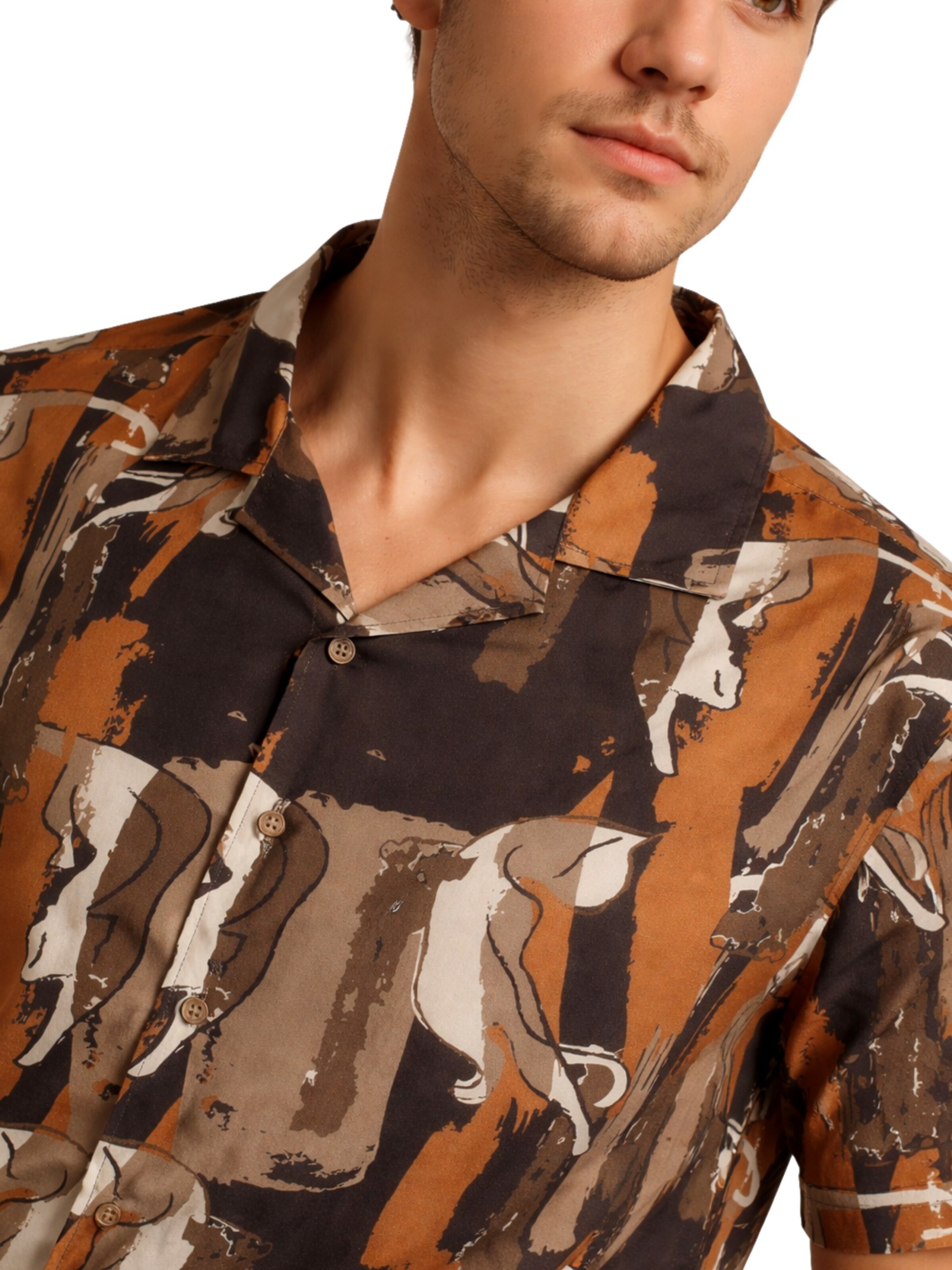 Regular fit Camicia di INDICODE in colori misti