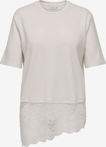 ONLY Carmakoma - Camiseta 'CARLise' en blanco: frente