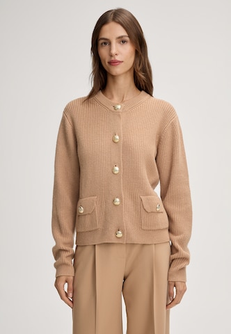 JOOP! Knit cardigan 'Kimberly' in Beige