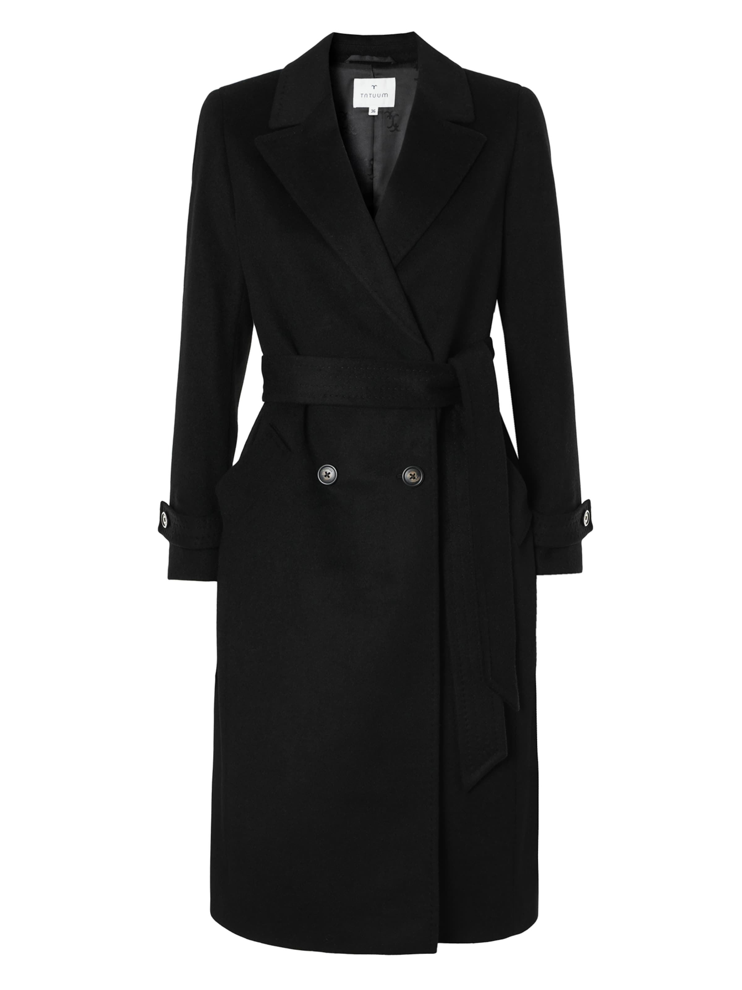 TATUUM - Abrigo de invierno 'TEA' en negro: frente