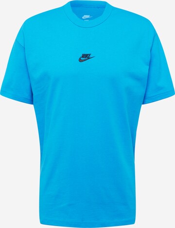 Nike Sportswear Tričko 'Essential' – modrá: přední strana
