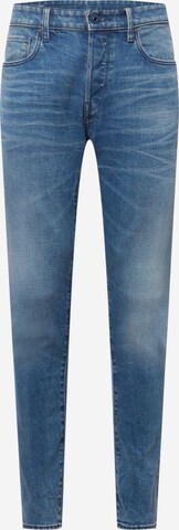 G-Star RAW Slimfit Jeans in Blauw: voorkant