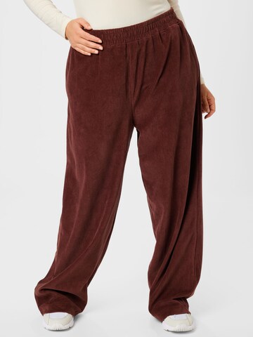 Cotton On Curve Pants in Brown: front