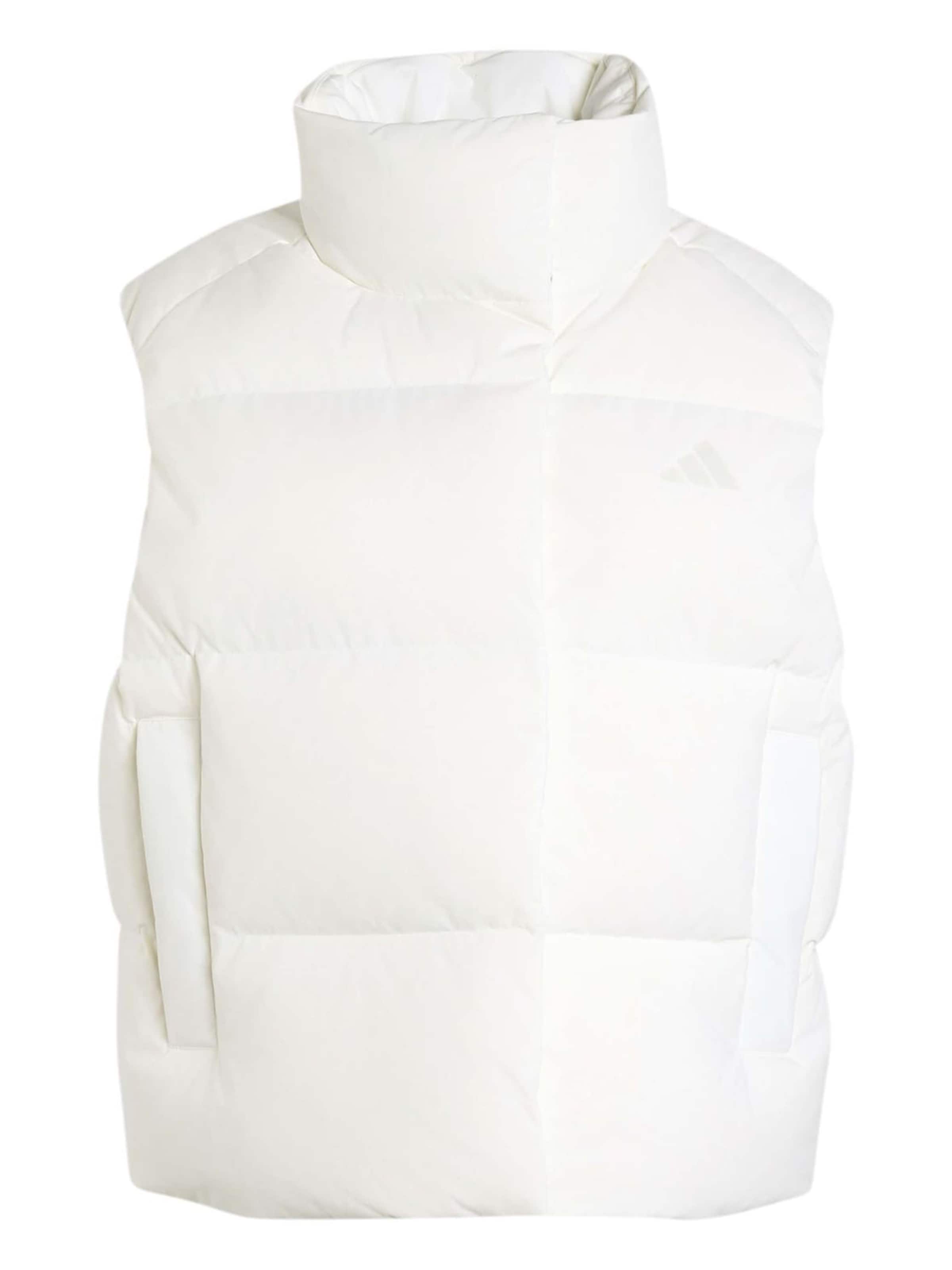 ADIDAS SPORTSWEAR - Chaleco deportivo en blanco: frente