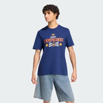 ADIDAS PERFORMANCE Performance shirt ' FEF A WIN26 T M ' in Blue: front