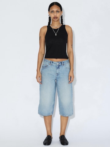 Dr. Denim Loosefit Jeans 'Dace Mid Wide Capri' in Blauw