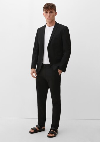 s.Oliver Slim Fit Sakko in Schwarz