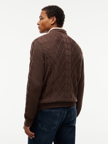 Tommy Jeans Pullover in Braun