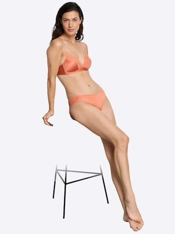 Hanro Bralette Bra ' Ciri ' in Orange
