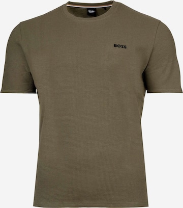 Maillot de corps BOSS en vert : devant