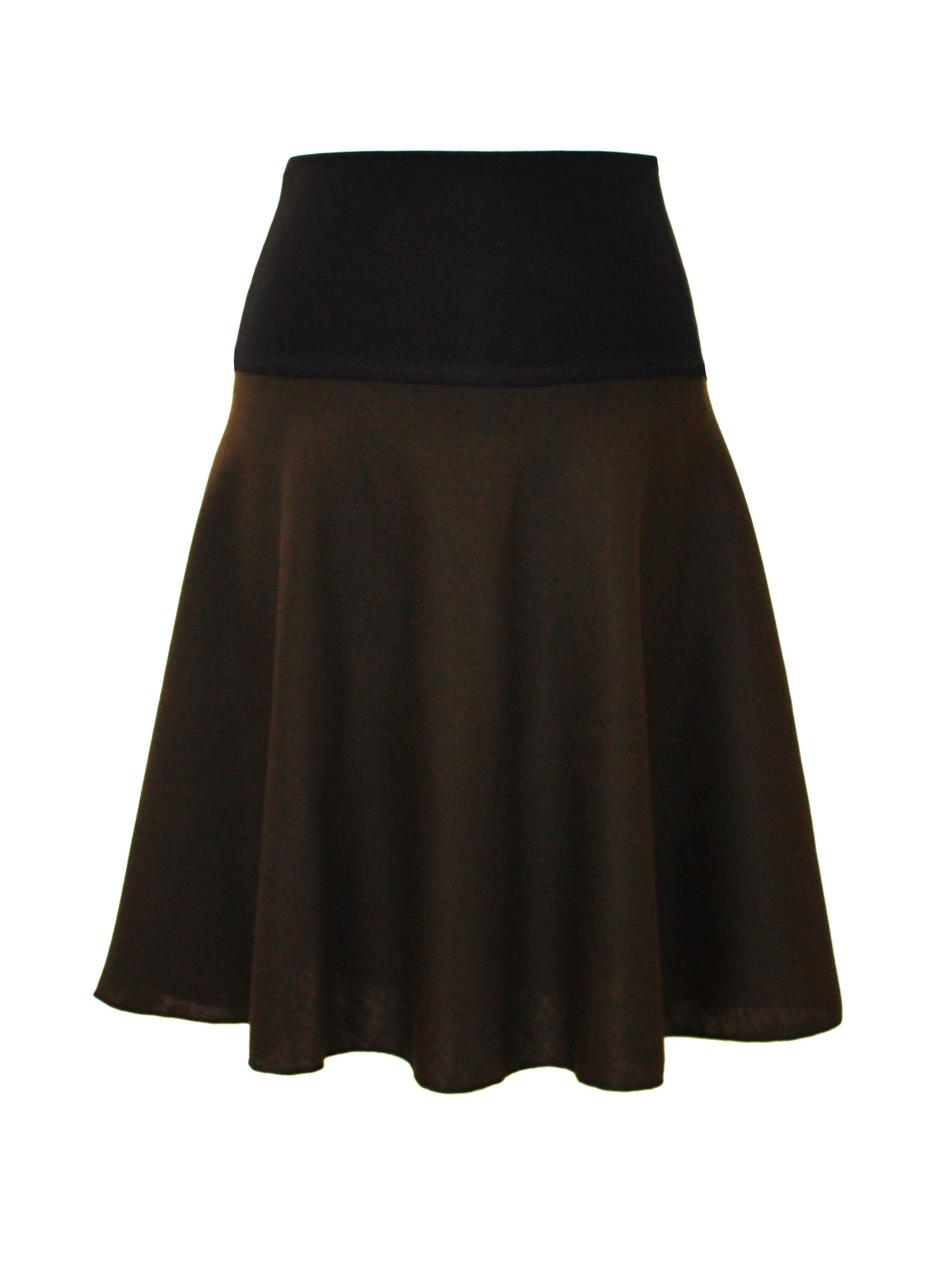 dunkle design Skirt in Brown: front