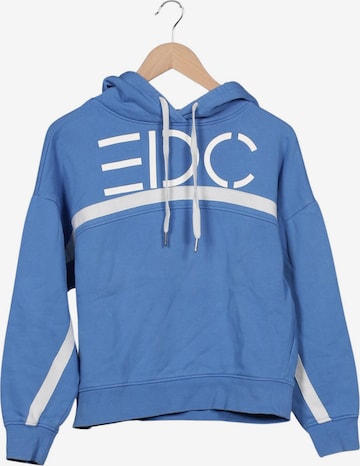 EDC BY ESPRIT Sweatshirt Zip-Up Hoodie in M in Blue ABOUT YOU