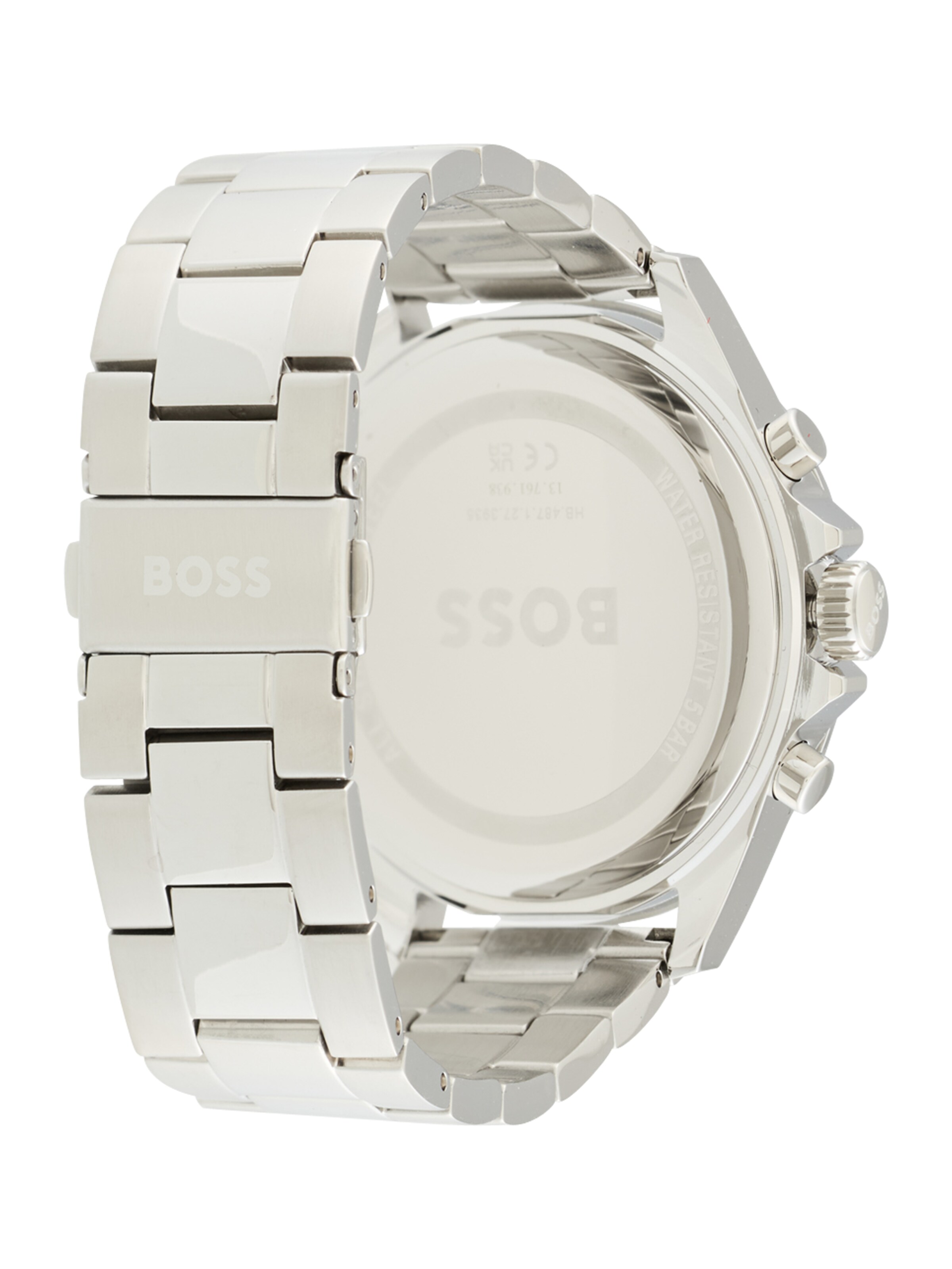 BOSS Аналоговые часы 'TROPER' в Серебристый