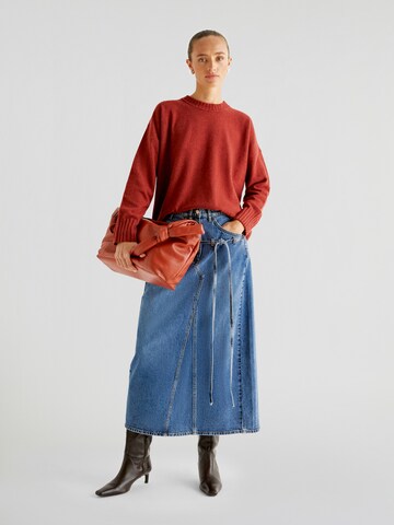 Scalpers Pullover in Rot: Vorderseite