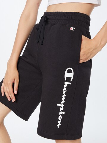 Champion Authentic Athletic Apparel Regular Workout Pants in Black