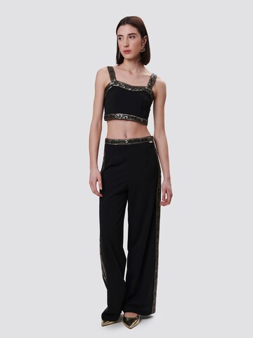 Influencer Loose fit Trousers in Black