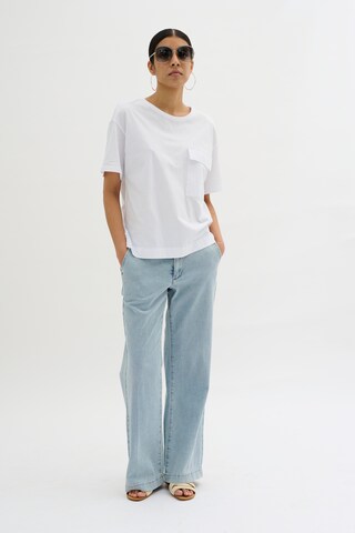 My Essential Wardrobe Wide Leg Jeans in Blau